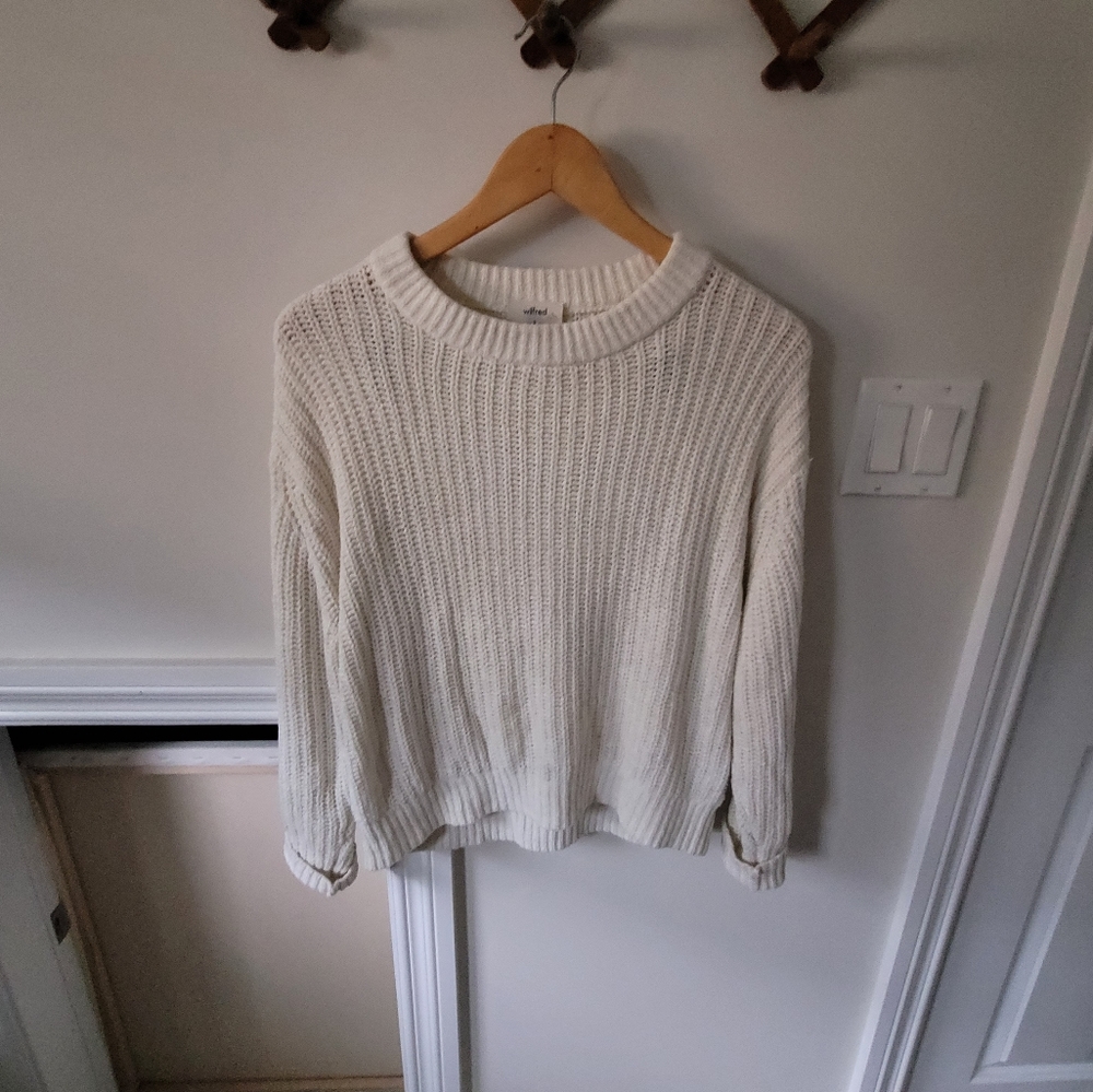 Chenille Aritzia Knit Sweater